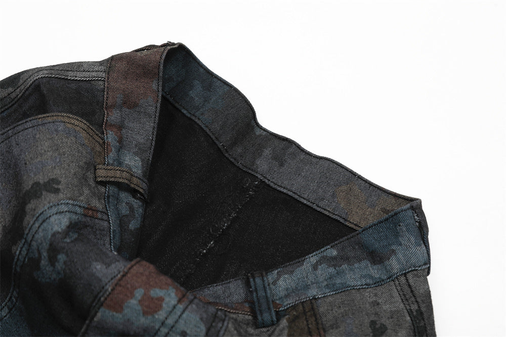Industrial Heavy-Duty Camo Work Pants
