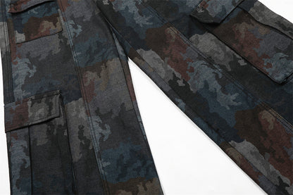 Industrial Heavy-Duty Camo Work Pants