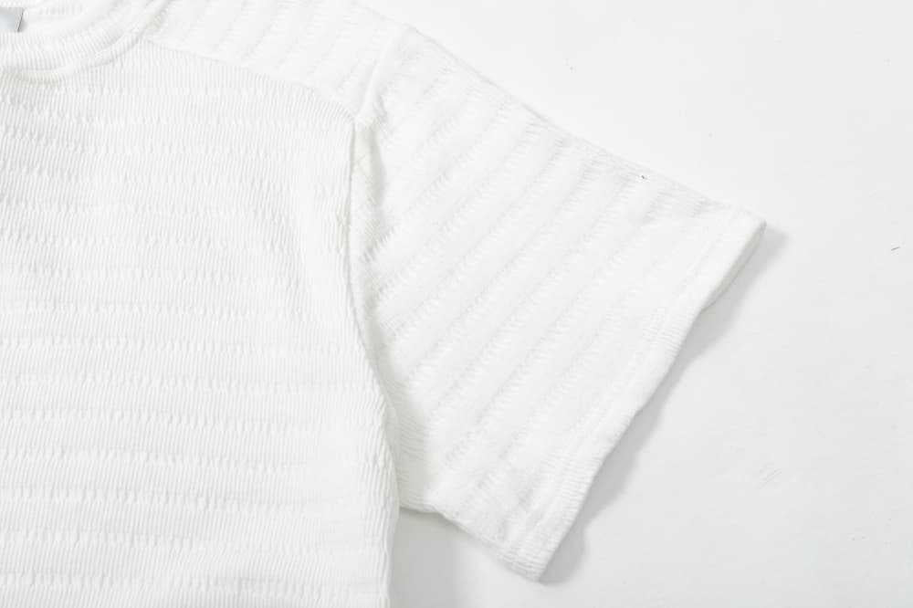 Solid Color Loose Fit Casual T-Shirt