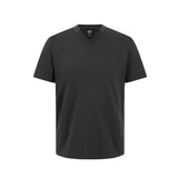 Solid Color V-Neck Mens T-Shirt