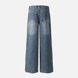 Stylish Wide Leg Rock Stud Pants