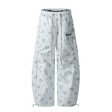 Butterfly Dot Print Casual Loose Pants