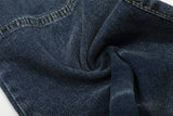 Multi Pocket Wide Leg Denim