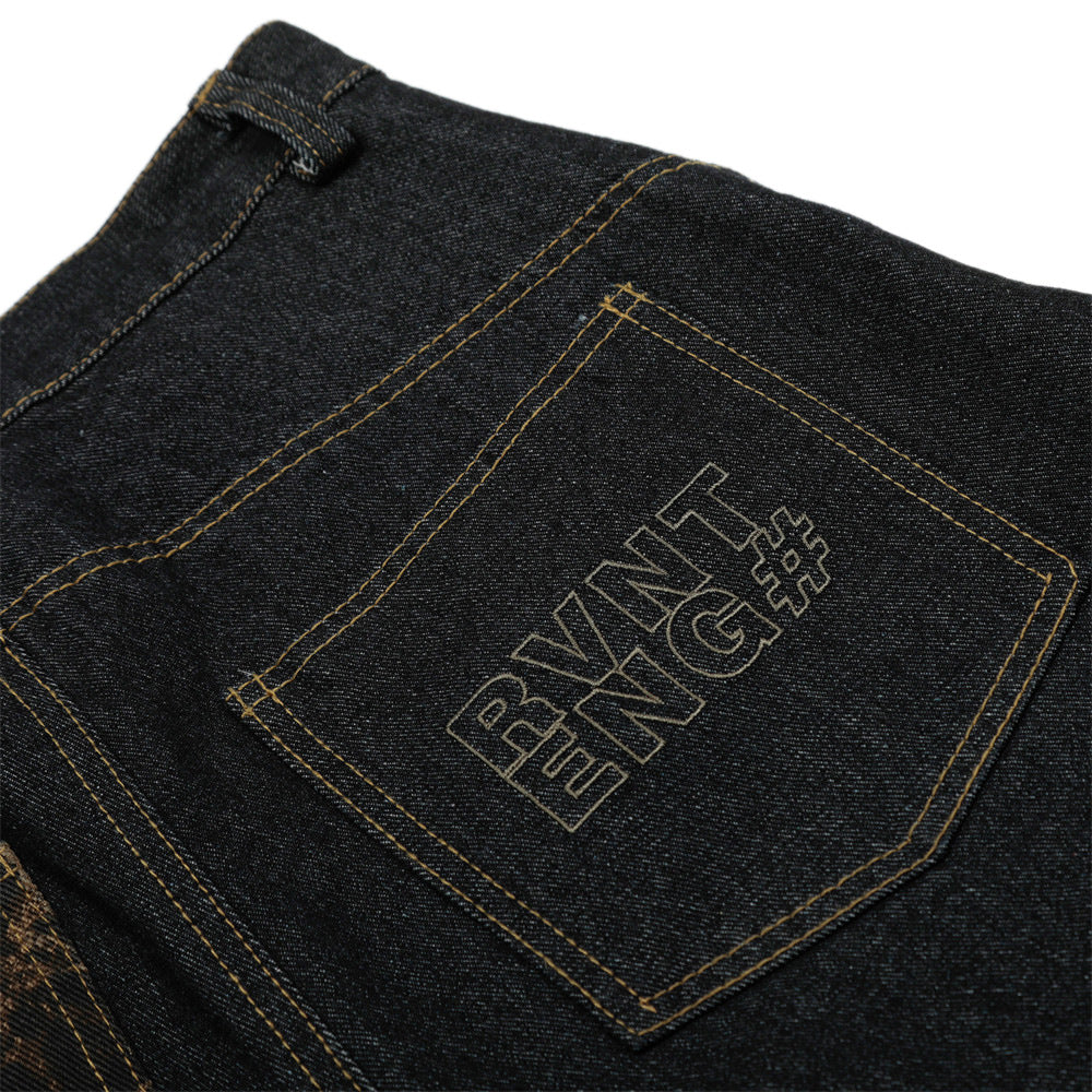 Leopard Print Wide Leg Jorts