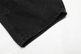 Retro Denim Scimitar Wide Leg Jeans