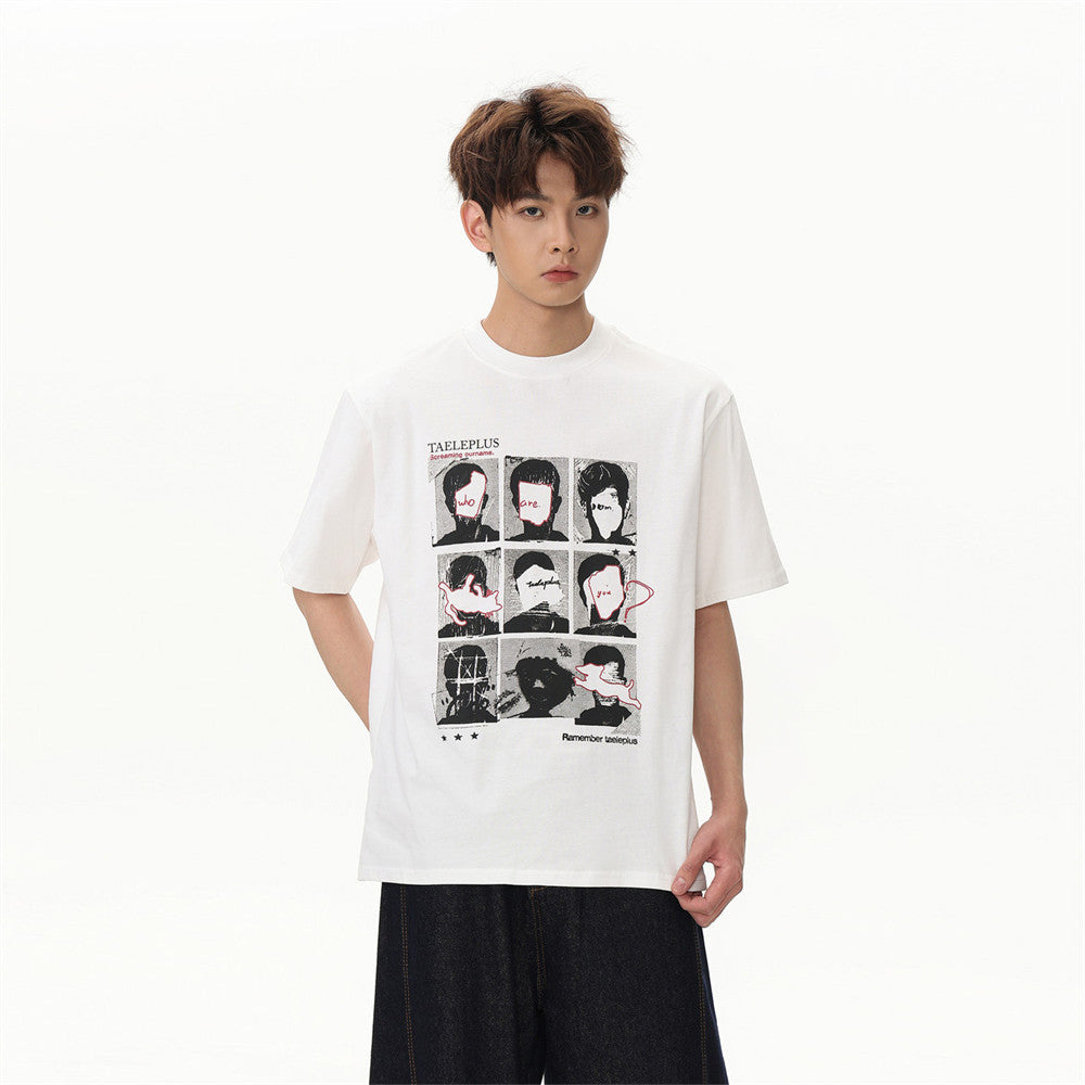 Graphic Art Short Sleeve T-Shirt