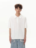 Solid Color European Polo T-Shirt
