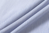 Abstract Figure Print Vertical Stripe Shirt