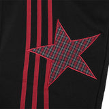 Breathable Striped Loose Fit Sport Sweatpants