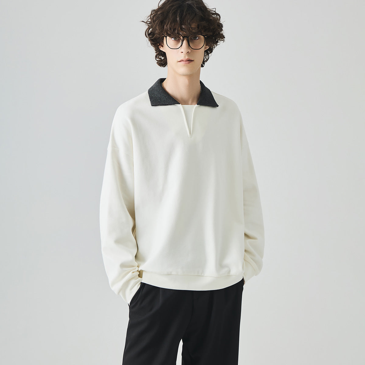 Flexible High-End Loose Fit Casual Sweatshirt