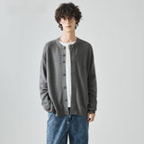 Korean Style Hip Hop Loose Fit Vintage Knit Cardigan