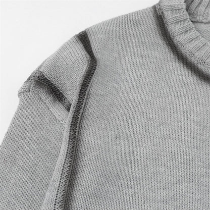 Men Flattering Trendy Oversized Knit Cardigan