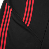 Versatile Bold Striped Athleisure Wide Leg Sweatpants