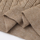 Men Cozy Oversized Letter Print Casual Sweater
