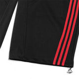 Versatile Bold Striped Athleisure Wide Leg Sweatpants