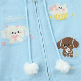 Y2K Cozy Cartoon Jacquard Knit Sweatshirt