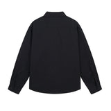 Creative Flame Print Loose Long Sleeve Shirt