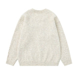 Cozy Oversized Bow Design Knit Sweater