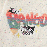 Y2k Retro Colorful Letter Round Neck Sweater