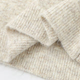 Cozy Oversized Bow Design Knit Sweater