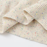 Y2k Retro Colorful Letter Round Neck Sweater