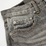 Punk Streetwear Distressed Ink Splatter Spray Jeans
