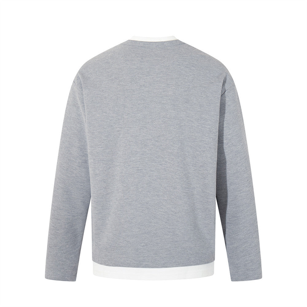 Elevated Stylish V-Neck Long Sleeve T-Shirt