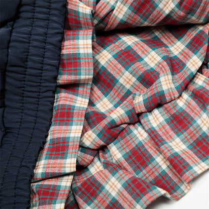 Winter Streetwear Stylish Plaid Collar Jacket