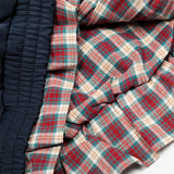 Winter Streetwear Stylish Plaid Collar Jacket
