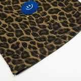Men Essential Vintage Leopard Print Workwear Pants