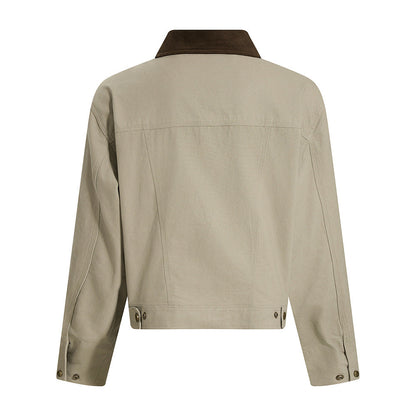 Autumn Mountain Outdoor Canvas Workwear Jacket