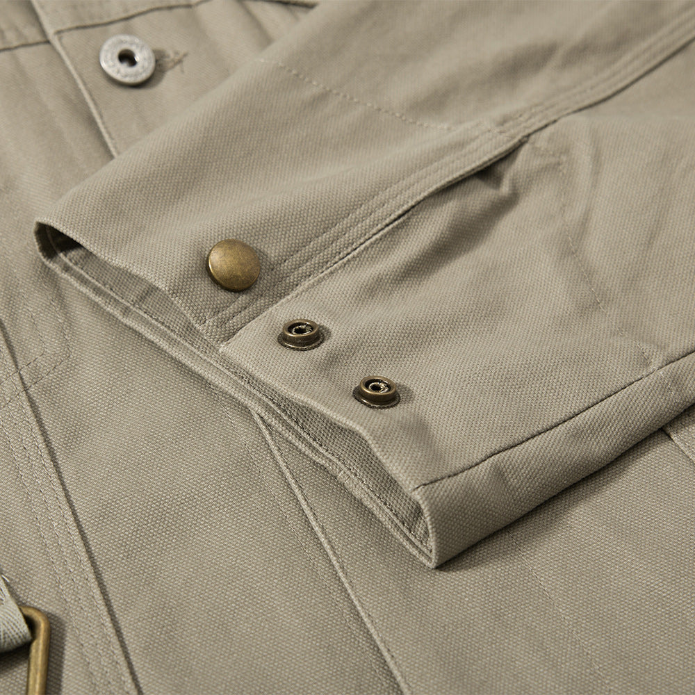 Autumn Mountain Outdoor Canvas Workwear Jacket