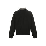 Men Stylish Oversized Plaid Collar Sweatshirt