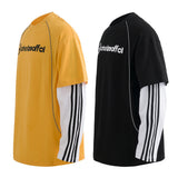 Streetwear Colorblock Long Sleeve Letter Print T-Shirt