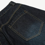Streetwear Men Stylish Loose Fit Denim Knife Jeans