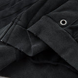 Men Gothing Distressed Punk Hooded Sweatshirt