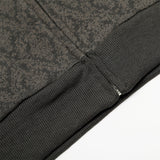 Stylish Diamond Pattern Hooded Zip-Up Sweatshirt