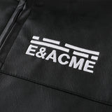 Streetwear Minimalist Vibe Motorcycle Leather Jacket