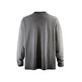 Retro Distressed Oversized Long Sleeve T-Shirt