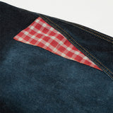 Vibrant Plaid Patchwork Punk Wide Leg Jeans