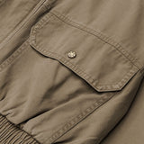 Mens Classic Plush Washed Punk Denim Jacket
