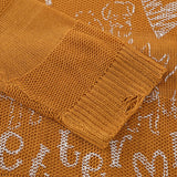 Y2K Cozy Oversized Cool Knit Ripped Sweater