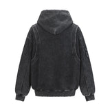 Chic Streetwear Grungy Distressed Washed Hoodie