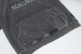Chic Streetwear Grungy Distressed Washed Hoodie