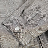 Winter Men Stylish Plaid Collar Casual Jacket