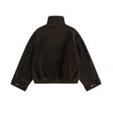 Effortless Chic Punk Vibe Loose Fit Jacket