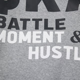 Autumn Hip Hop Bold Letter Print Hoodie
