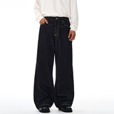 Long-lasting Retro Denim Straight Leg Jeans