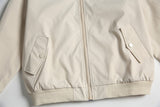 Aviation Colorblock Checkered Collar Baseball Jacket