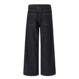 Long-lasting Retro Denim Straight Leg Jeans
